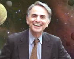 Foto de Carl Sagan, astrobiólogo